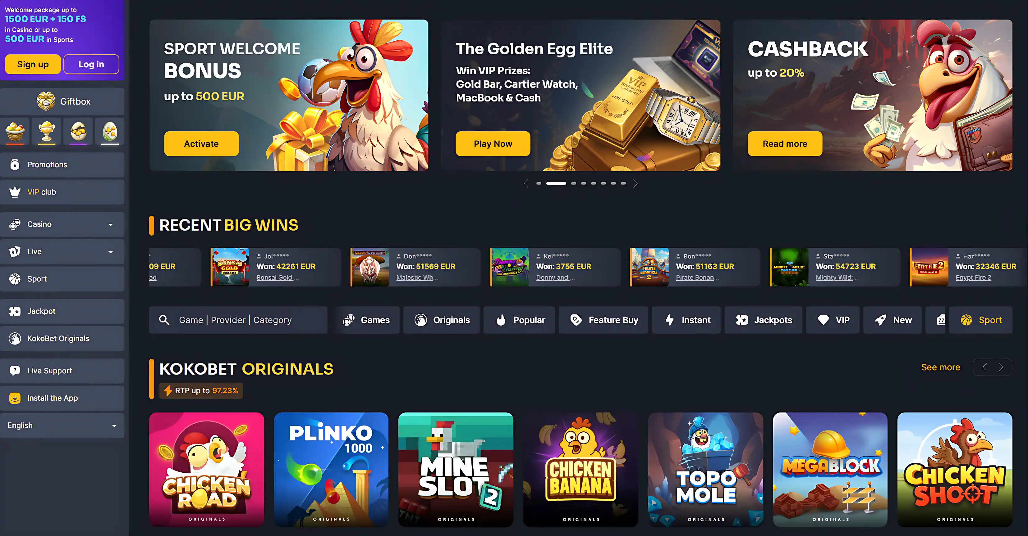 Kokobet Casino – Complete online casino ervaring image 1