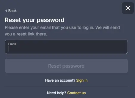 Je Kokobet Casino-accountwachtwoord wijzigen